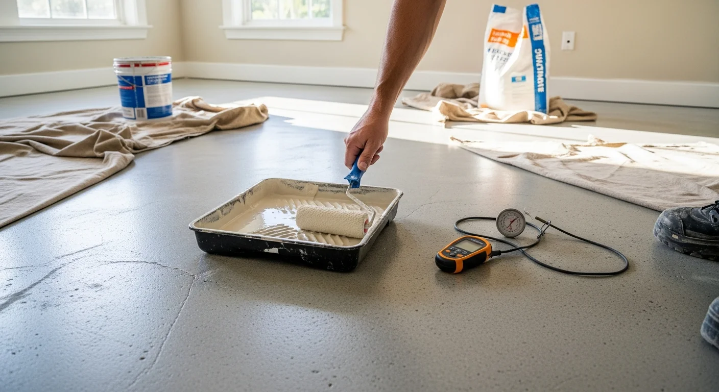 Freshly installed custom flooring in a St. Petersburg, FL single-family home with natural light coming through large windows. The finished floor runs through an open living area showing clean edges, consistent plank alignment, and a smooth surface ready for daily use.